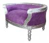 Baroque chiens et chats Canapé Pourpre / Argent Dog Bed & Cat Bed - Violet