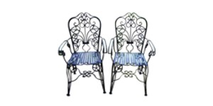 Art Nouveau, baroques et rococo Meubles de jardin Chaises