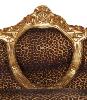 Casa Padrino baroque 3 places Leopard / Or "King"- Meubles antiques