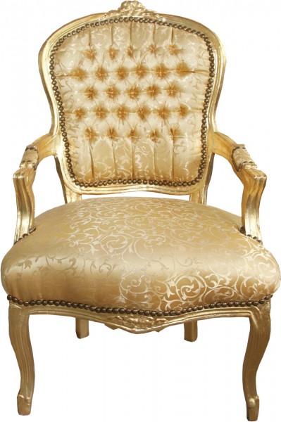 chaise baroque motif